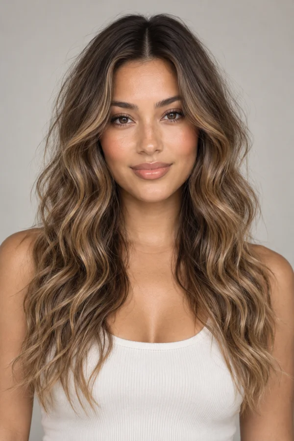 Beach Waves AI hairstyle example