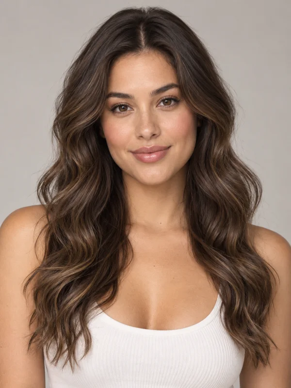 Loose Waves AI hairstyle example