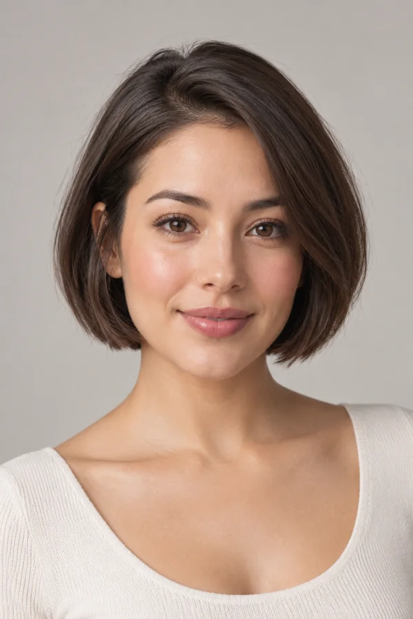 Short Bob AI hairstyle example